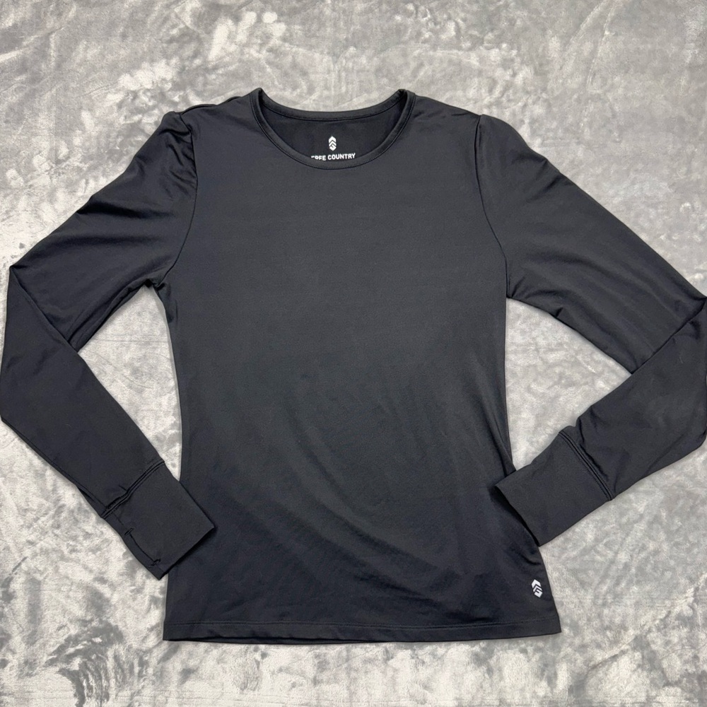 Free‎ Country Women’s Black Long Sleeve Shirt